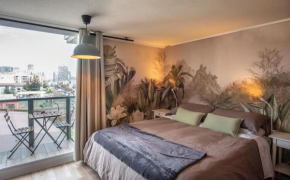 HOM I Nuevo y Luminoso Studio con Terraza en Santiago